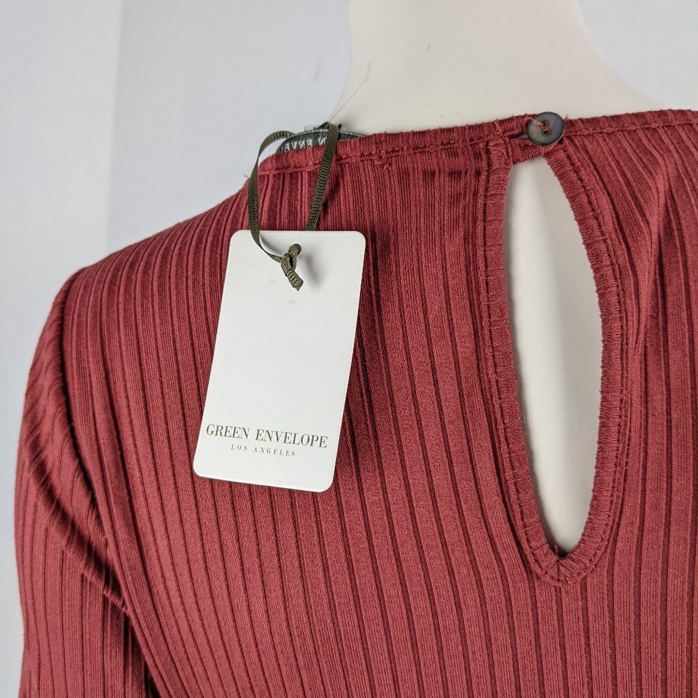 NWT Ribbed Hi-Cut Body Suit - Picture 5 of 7